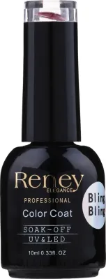 Гель-лак для ногтей Reney Cosmetics Bling Diamond с блёстками, мерцающий, 10 мл