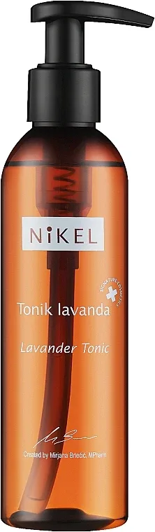 Nikel Tonik Lavanda тоник для лица с лавандой 200 мл, восстановление pH после умывания, для комбинированной и жирной кожи