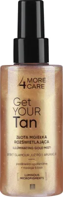 Золотой мист для тела Lift4Skin Get Your Tan! Gold Glowing Mist, с эффектом сияния, 150 мл