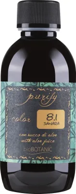 Краска для волос BioBotanic Purify Color With Aloe Juice стойкая, с соком алоэ, 200 мл