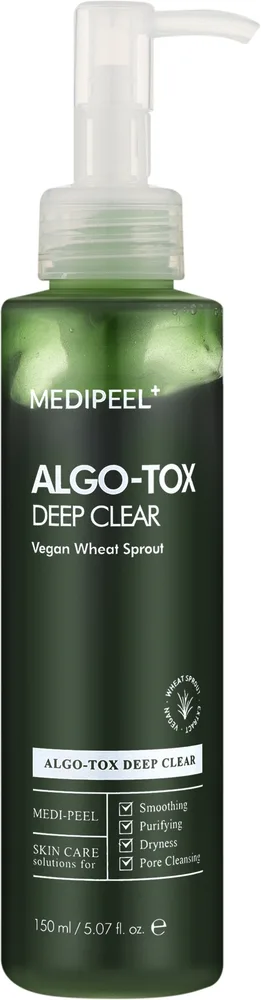 Пенка для умывания MEDIPEEL Algo-Tox Deep Clear с помпой, 150 мл