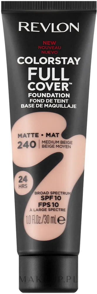 Тональный крем Revlon ColorStay Full Cover Foundation матирующий SPF 10, 30 мл, оттенок 310 - Warm Golden
