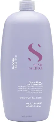 Разглаживающий шампунь Alfaparf Semi Di Lino Smooth, 1000 мл