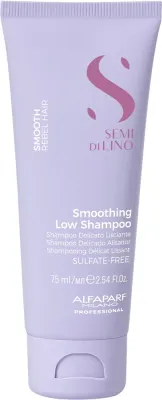 Разглаживающий шампунь Alfaparf Semi Di Lino Smooth, 75 мл