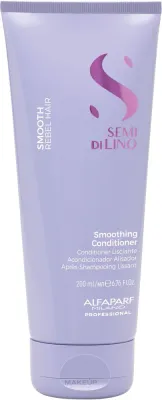 Разглаживающий кондиционер для волос Alfaparf Semi Di Lino Smooth Smoothing Conditioner, 200 мл