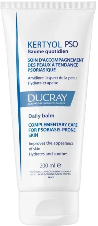 Ducray Kertyol P.S.O. Daily Hydrating Balm — увлажняющий бальзам для тела, 200