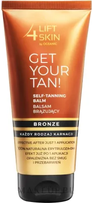 Бальзам для тела Lift4Skin Get Your Tan! Self Tanning Bronze Balm бронзирующий, автозагар, 200 мл
