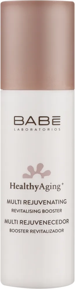 Бустер для лица Babe Laboratorios Healthy Aging омолаживающий с бакучиолом пептидами и коллоидным золотом 50 мл
