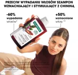 Шампунь укрепляющий Klorane Force Shampoo with Organic Quinine and Edelweiss с хиной и эдельвейсом, для тонких волос, 100 мл / 200 мл / 400 мл — фото 3
