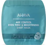 Ahava Age Control Even Tone & Brightening Sheet Mask — осветляющая тканевая маска для лица с антивозрастным уходом, 17 г — фото 1