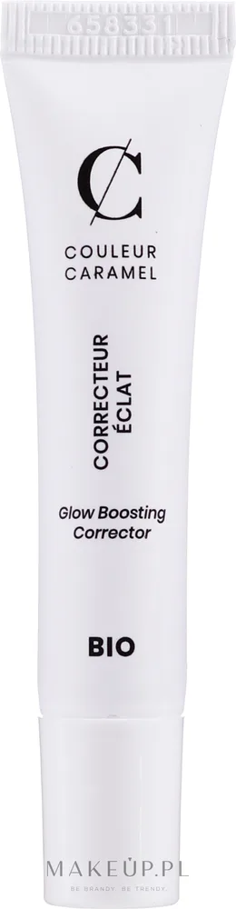 Корректор для лица жидкий Couleur Caramel Glow Boosting Corrector, с эффектом сияния, с розовой водой, 7 мл, оттенок 31