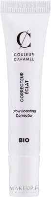 Корректор для лица жидкий Couleur Caramel Glow Boosting Corrector, с эффектом сияния, с розовой водой, 7 мл