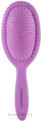 Щётка для распутывания волос Framar Detangle Brush Purple Reign