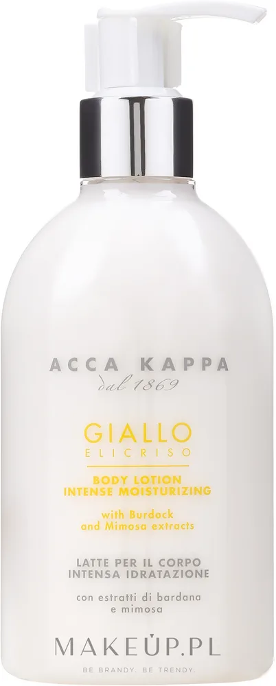 Acca Kappa Giallo Elicriso — моделирующий термобальзам для тела, 300 мл