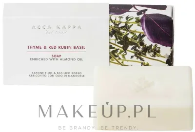 Мыло кусковое Acca Kappa тимьян и красный базилик, 150 г