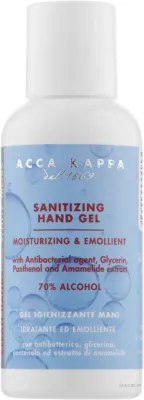 Гель для рук дезинфицирующий Acca Kappa White Moss Sanitising Hand Gel с ароматом белого мха
