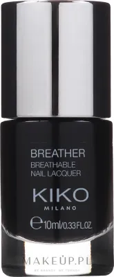 Лак для ногтей Kiko Milano Breather Nail Lacquer с глянцевым финишем, насыщенный цвет, 10 мл