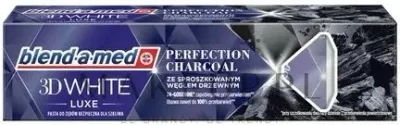 Зубная паста Blend-a-med 3D White Luxe Charcoal отбеливающая, с экстрактом древесного угля, 75 мл