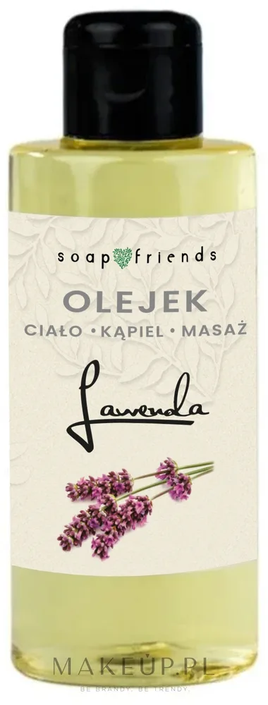 Масло для тела, ванны и массажа Soap&Friends лаванда многофункциональное 150 мл