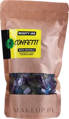 Beauty Jar Confetti Bath Crystals кристаллы для ванны с эфирными маслами, цитрусово-фруктовый аромат 600 г