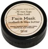 Soap&Friends Shea Line Mudbath & Shea Butter Mask — очищающая маска для лица с пелоидом и маслом ши, сужающая поры, 50 мл — фото 1