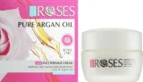 Крем для лица Nature of Agiva Roses Pure Argan Oil дневной против морщин 50 мл — фото 2