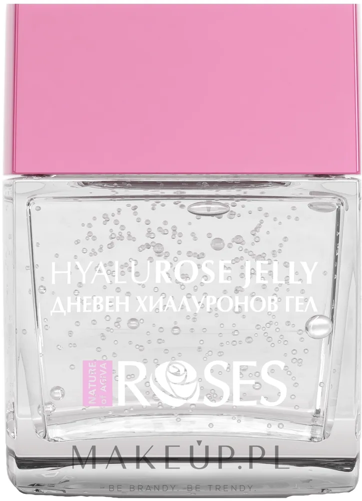 Гель для лица Nature of Agiva Roses Hyalurose с гиалуроновой кислотой розовой водой и алоэ 50 мл