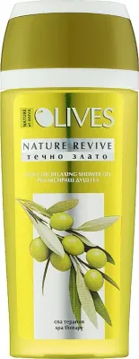 Релаксирующий гель для душа Nature of Agiva Olives Shower Gel с оливковым маслом, 250 мл