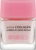 Крем-гель для лица Nature of Agiva Roses Active Collagen с коллагеном дневной 50 мл — фото 1