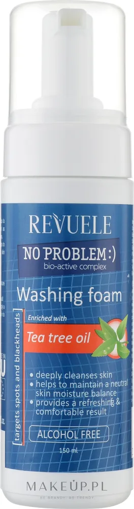 Revuele No Problem Washing Foam пенка для умывания лица с салициловой кислотой, 150 мл