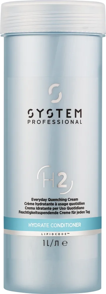 Кондиционер для волос System Professional Lipidcode Hydrate Conditioner H2 увлажняющий, для нормальных и сухих волос, 1000 мл