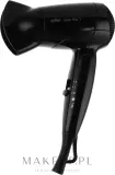 Фен для волос Braun Satin Hair 1 HD 130 черный складной с инфракрасным нагревом — фото 1