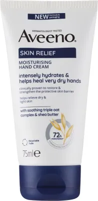 Крем для рук Aveeno Skin Relief для очень сухой кожи с коллоидной овсянкой 75 мл