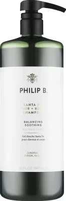 Гель-шампунь Philip B Santa Fe для тела и волос травяной 947 мл
