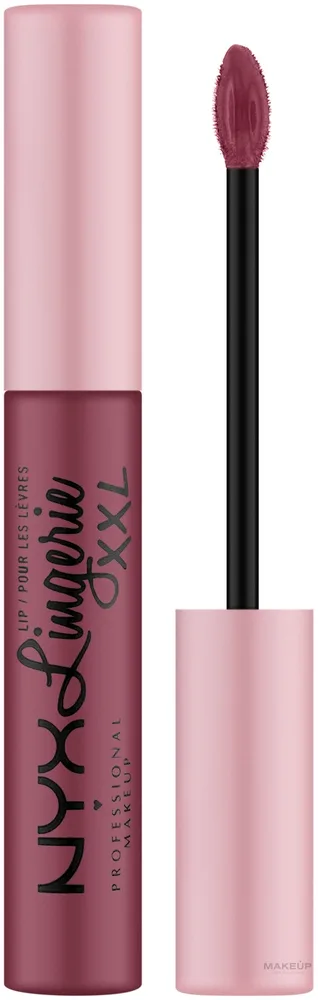 NYX Professional Makeup Matowa pomadka w płynie do ust - Жидкая помада для губ NYX Lip Lingerie XXL матовая, оттенок 14 - Bust Ed