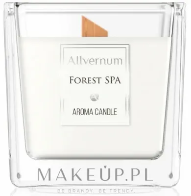 Allvernum Home&Essences Forest SPA / Ароматическая свеча из соевого воска, хвойный аромат, 100 г