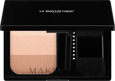 Хайлайтер для лица La Biosthetique Highlighter Trio, три оттенка, с зеркальцем, 11 г