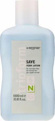 Лосьон для волос La Biosthetique TrioForm Save N щадящая завивка нормальных волос 1000 мл