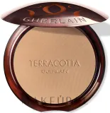 Бронзирующая пудра Guerlain Terracotta The Bronzing Powder для лица сияющая, 8.5 г, оттенок 00 - Clair Rose — фото 1