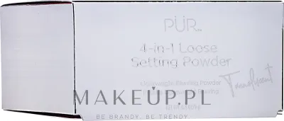 Фиксирующая рассыпчатая пудра PUR 4-in-1 Loose Setting Powder для лица матирующая, 9 г