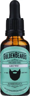Масло для бороды Golden Beards Arctic Beard Oil с мятой и чайным деревом, 30 мл