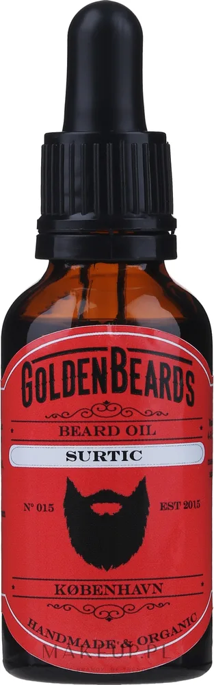 Масло для бороды Golden Beards Surtic Beard Oil с мятно-цитрусовым ароматом, 30 мл