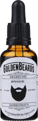 Масло для бороды Golden Beards Hygge Beard Oil с маслами миндаля, арганы и жожоба, 30 мл