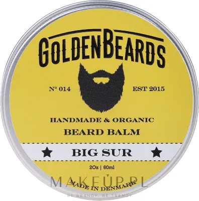 Бальзам для бороды Golden Beards Beard Balm Big Sur с ароматом лайма, лаванды и абрикоса, 60 мл