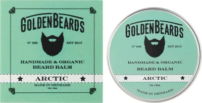 Бальзам для бороды Golden Beards Beard Balm Arctic с охлаждающим эффектом, с мятой, 30 мл