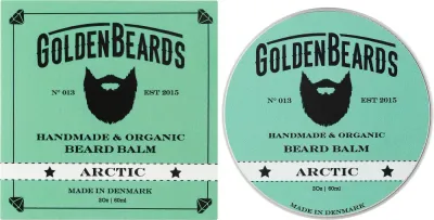 Бальзам для бороды Golden Beards Beard Balm Arctic с охлаждающим эффектом, с мятой, 60 мл