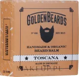 Бальзам для бороды Golden Beards Beard Balm Toscana смягчающий, с ароматом имбиря, 30 мл / 60 мл — фото 1