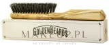 Щётка для бороды Golden Beards Beard Brush с натуральной щетиной кабана, из оливкового дерева, 20 см — фото 3