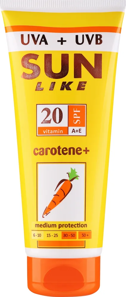 Sun Like Sunscreen Lotion SPF 20 — солнцезащитный бальзам для тела SPF 20, 200 мл