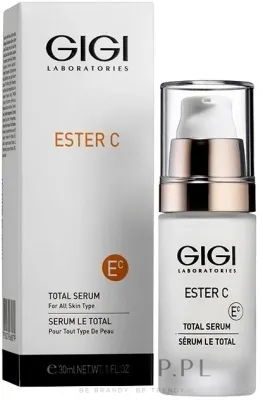 Сыворотка для лица Gigi Ester C Total осветляющая увлажняющая со стабильным витамином C 30 мл